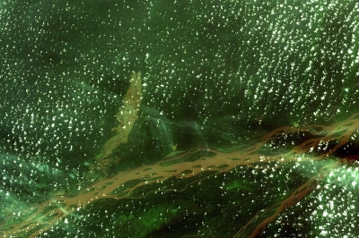 Satellite image of Congo River